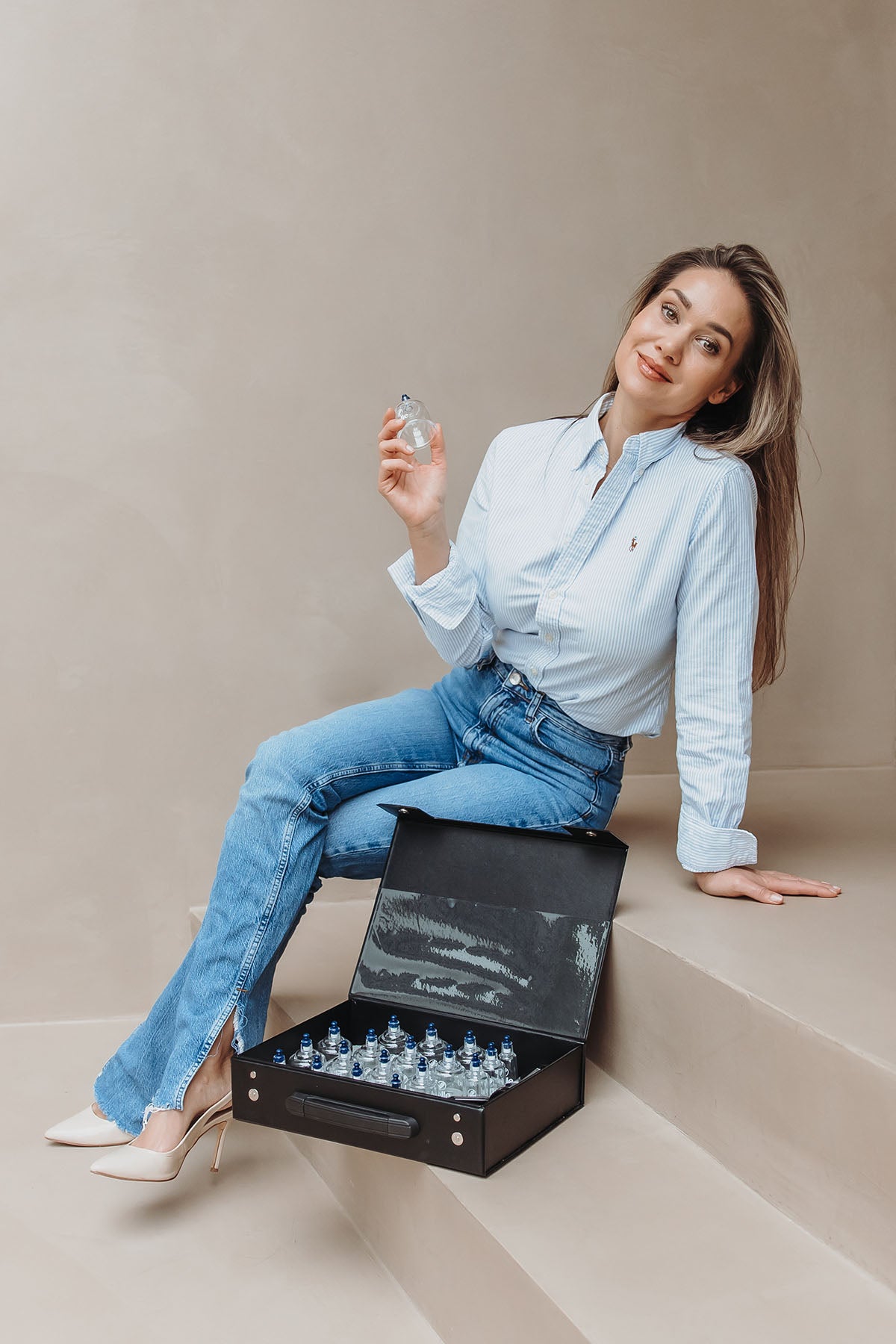 Cupping set voor het lichaam met digitale cursus