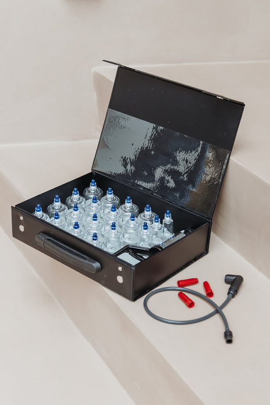 Cupping set voor het lichaam met digitale cursus